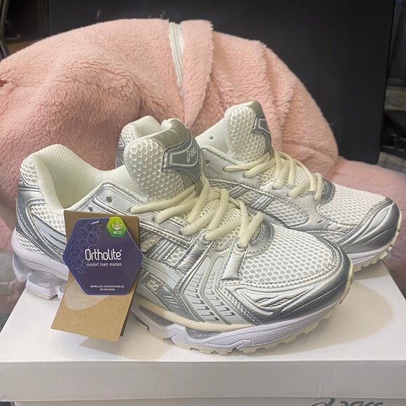ASICS GEL-Kayano 14 Sneakers White Silver